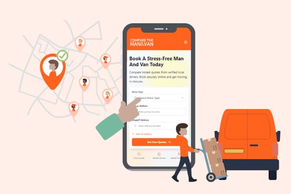 Man and van price guide charts