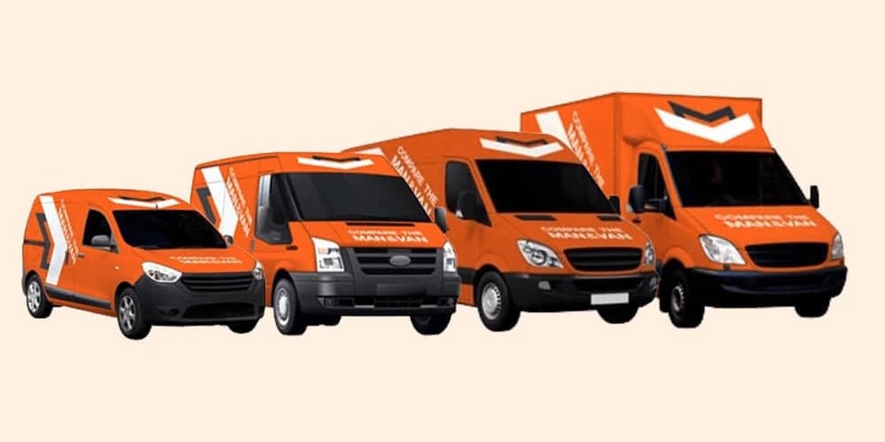 Different moving van sizes